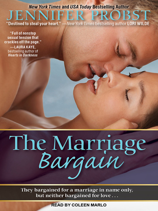 Title details for The Marriage Bargain by Jennifer Probst - Available
